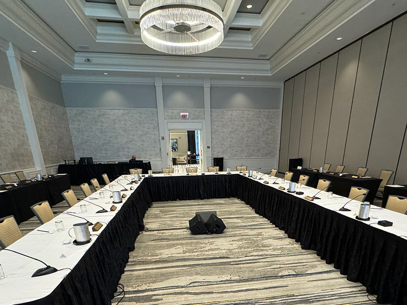 hybrid board meeting